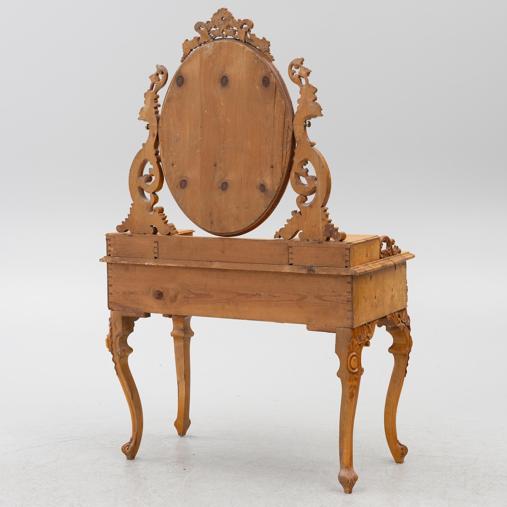 Dressing table, 19th century.