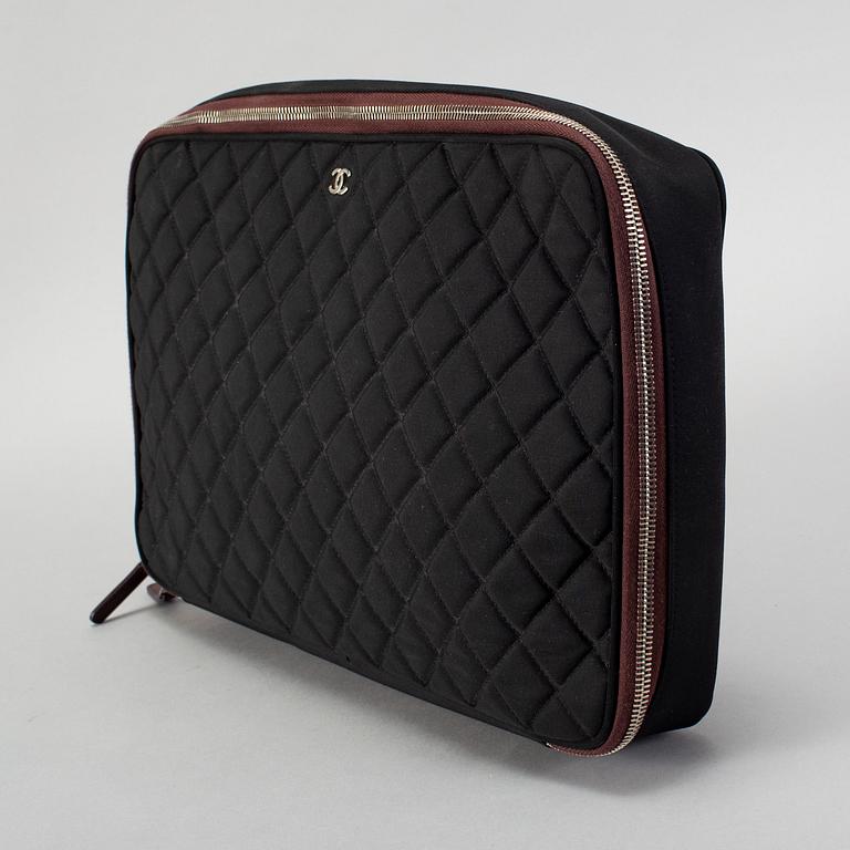 CHANEL, a fabric laptop case, 2012.