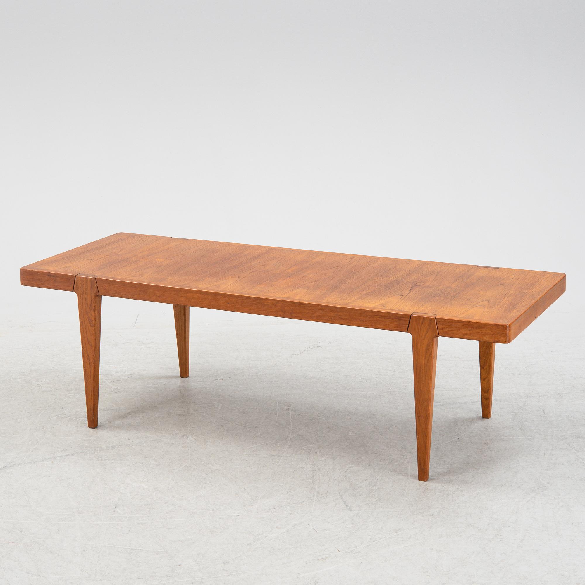 A 'Brando' teak coffee table by Erik Wørts for Ikea, 1960s.