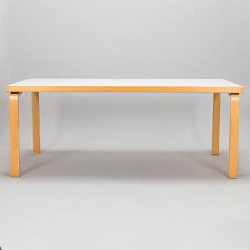 Alvar Aalto, a late 20th century '83' table for Artek.
