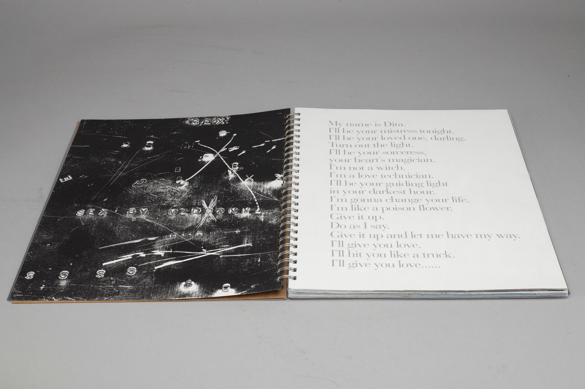 STEVEN MEISEL,  "Madonna Sex", Book and CD. 1992.