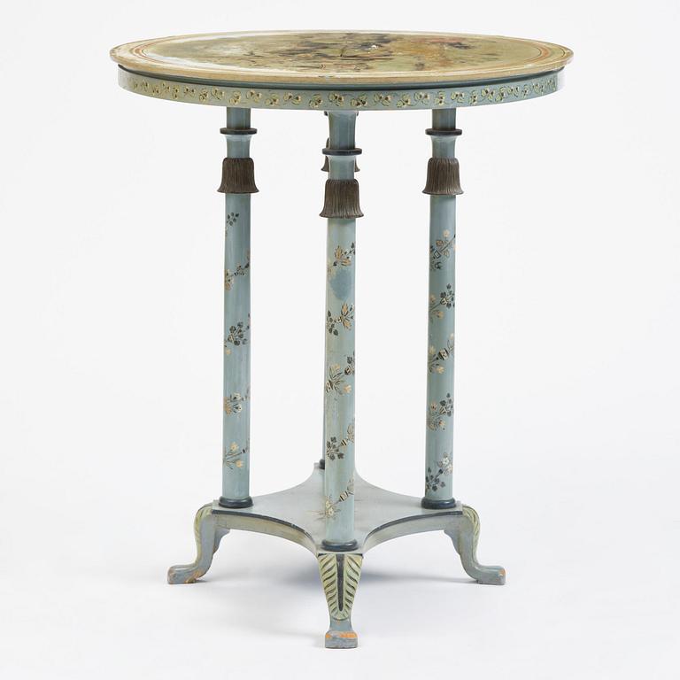 Carl Malmsten, an oval Swedish Grace table, cabinetmaker Albin Johansson, Stockholm, for Villa Kvikkjokk, 1927.