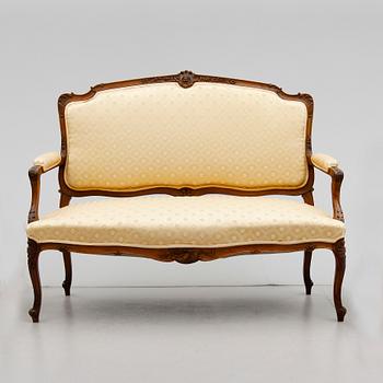 SOFFA, Louis XIV-stil, 1800-talets andra hälft.