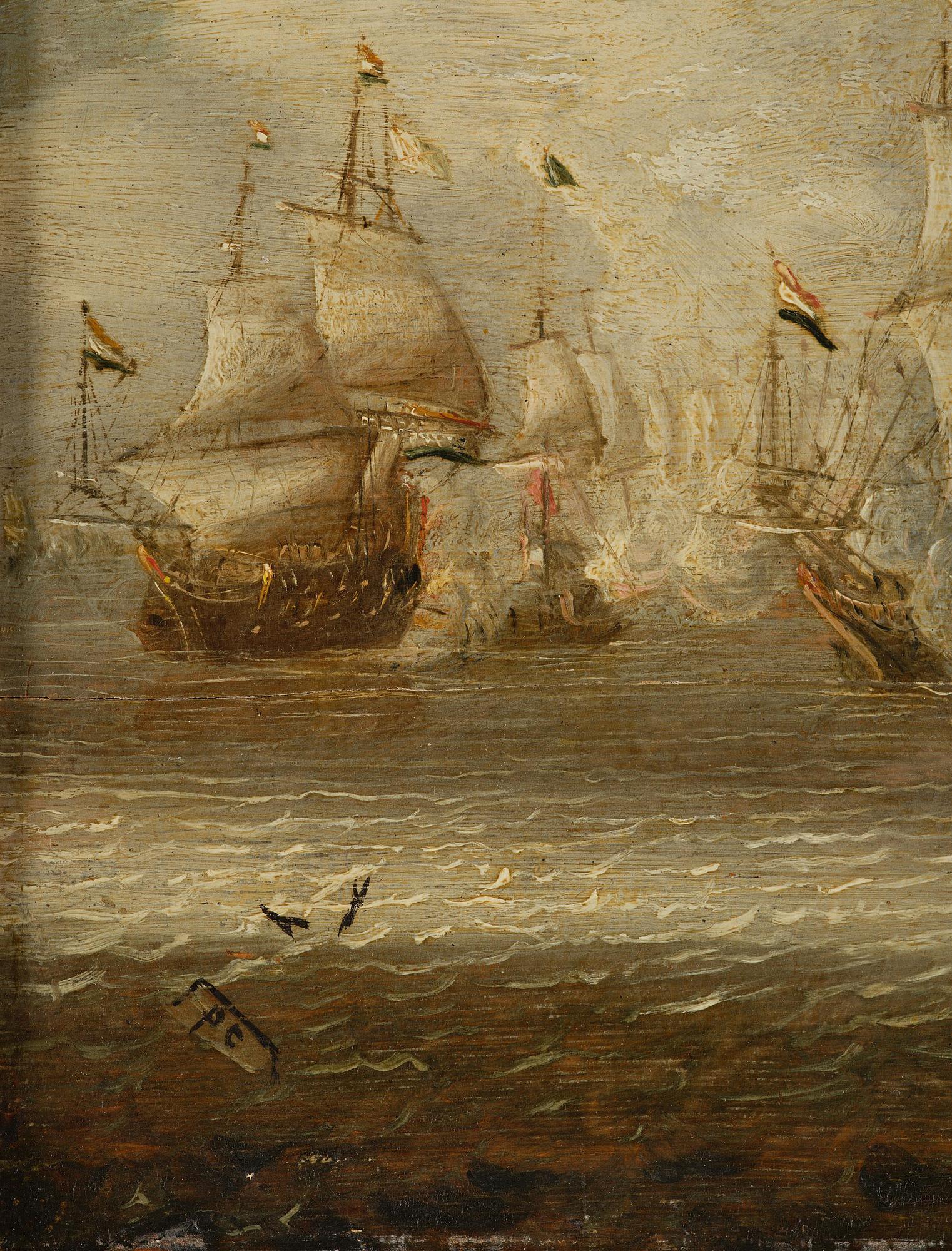 Pieter Coopse, tillskriven, Sjöslag.
