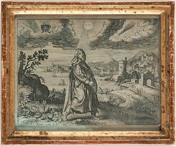 KOPPARSTICK, 5 st, 1700-tal.