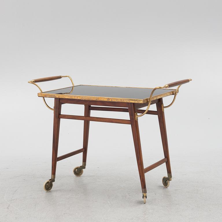 A Swedish Modern mid 20th Century serving trolley.