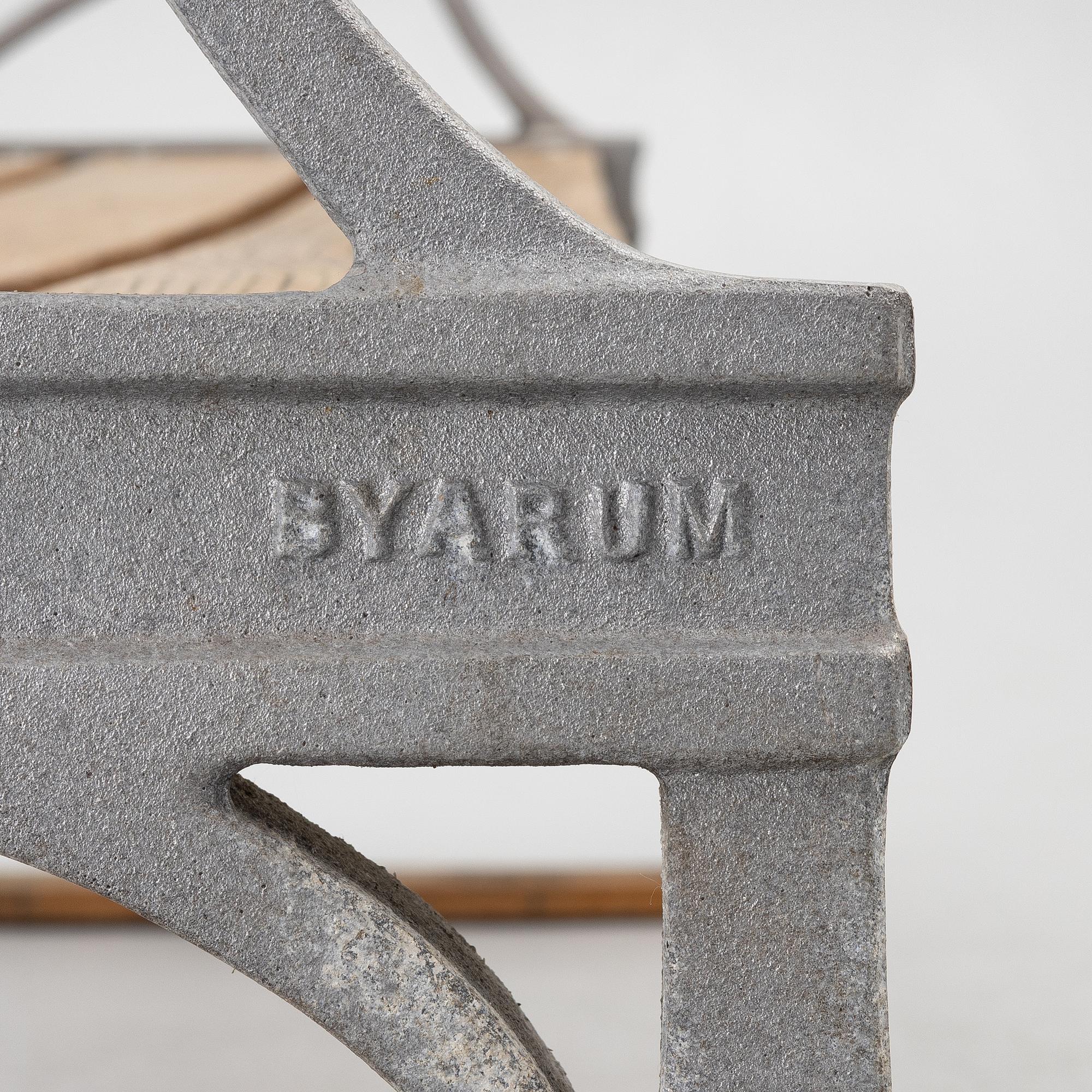 A 'Lessebo' garden sofa, Byarum, 21st century.