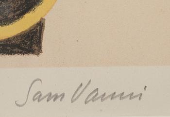 SAM VANNI, serigrafi 21/250, signerad.