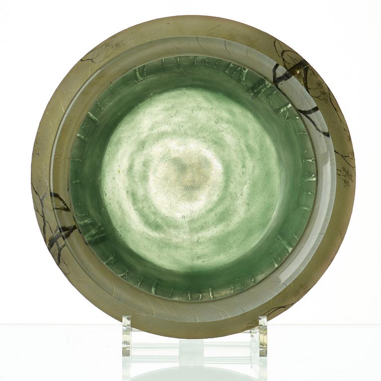 DAUM, skål, Nancy, Frankrike, jugend, ca 1900.