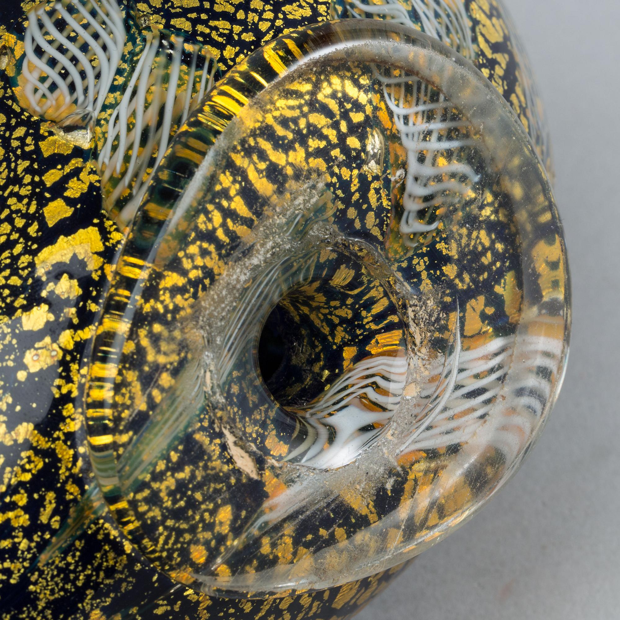 A GIULIO RADI ARTE VETRARIA MURANESE GLASS FIGURINE, second half of 20th century.