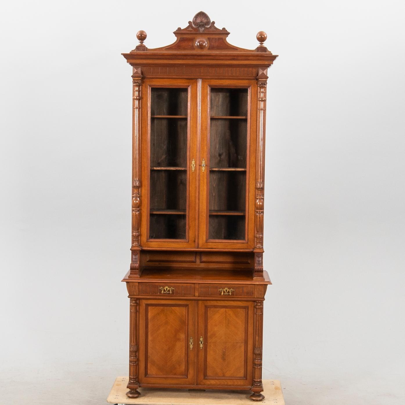 Bookcase late 19th century neo Renaissance.