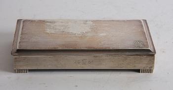 CIGARETTSKRIN, silver, Stockholm 1951.
