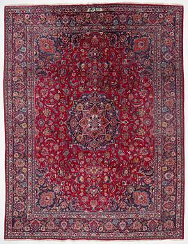 Rug, Keshan, signed, approx. 385 x 300 cm.