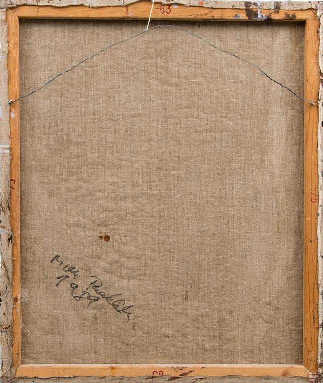 MIKKO PAAKKOLA, oil on canvas, signed.