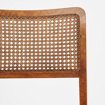 Axel Larsson, a rare set of eight chairs model "1030", Svenska Möbelfabrikerna, Bodafors, 1930s.