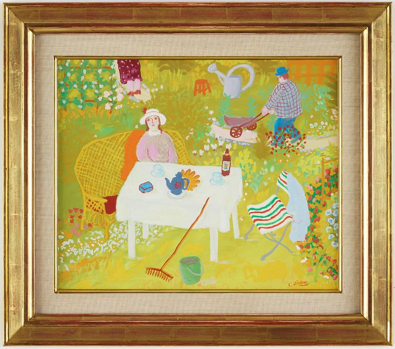 LENNART JIRLOW, gouache, signed L. Jirlow.