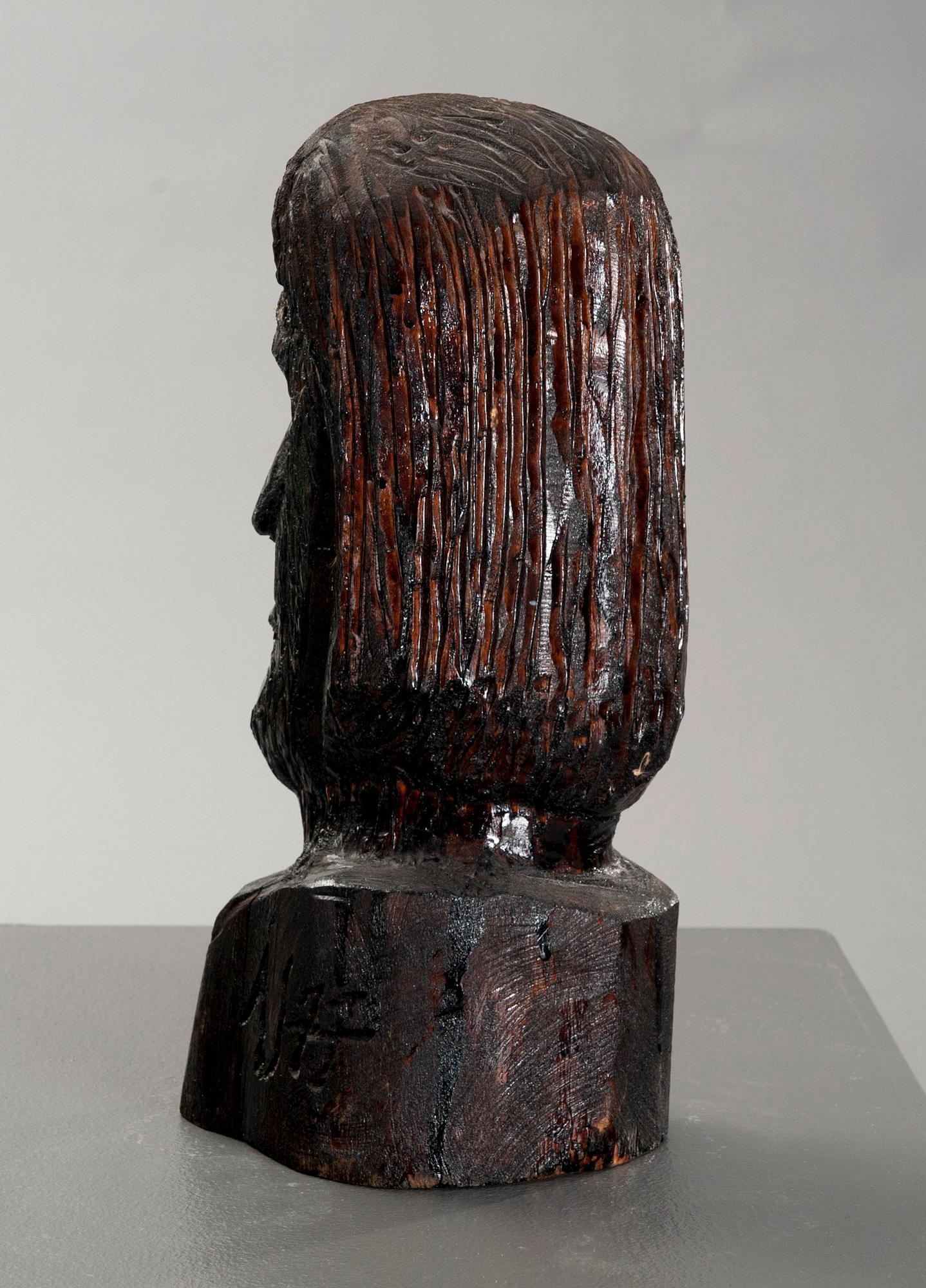 ALPO JAAKOLA, puuveistos, signeerattu ja päivätty -77.