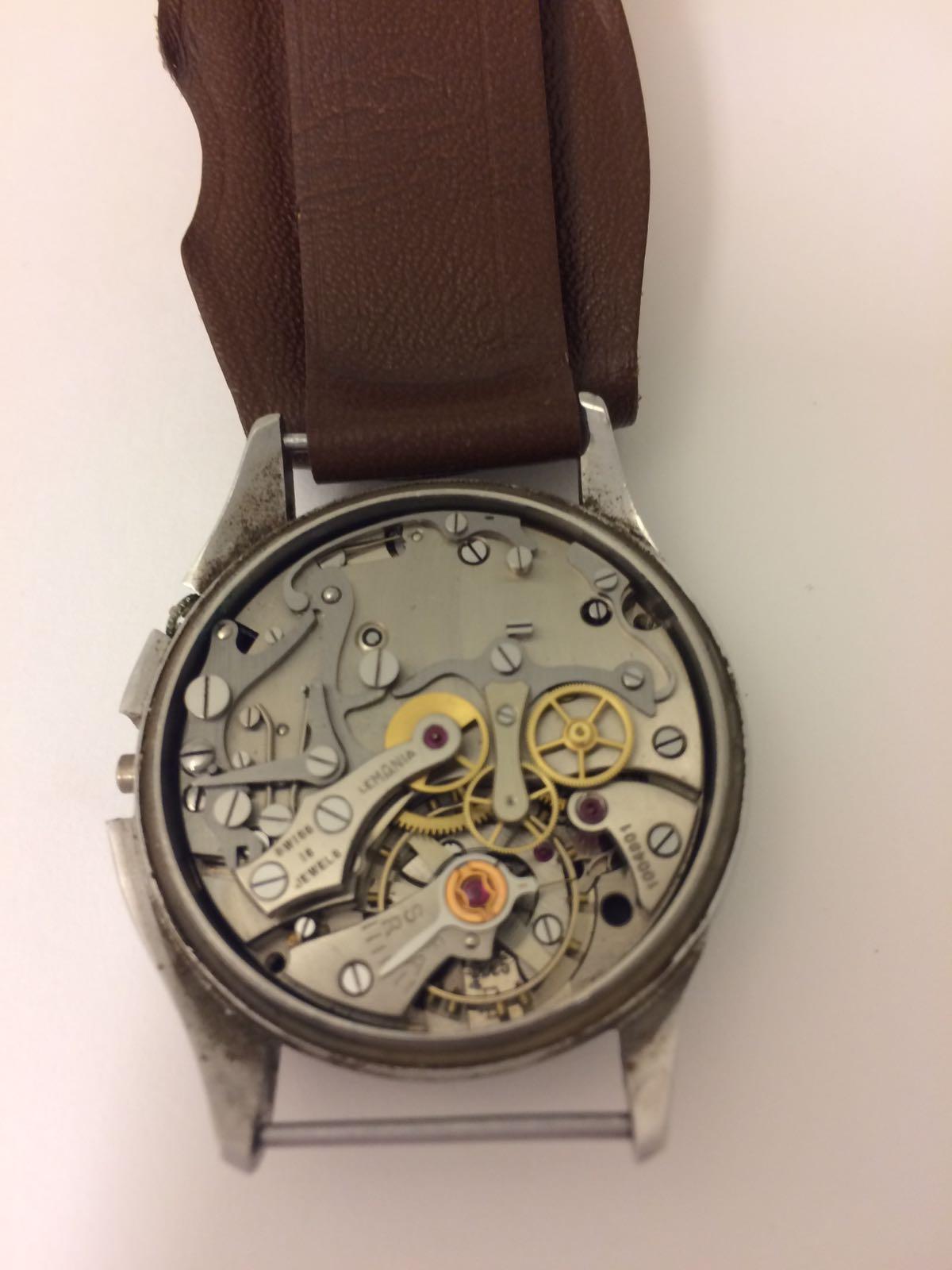 LEMANIA, Tg 195, armbandsur, 40 mm,