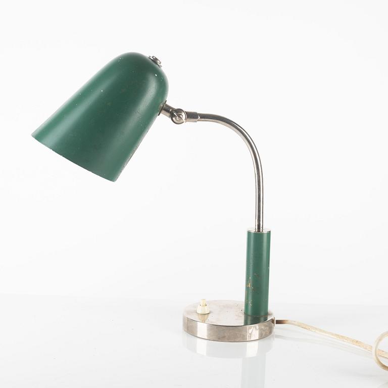 Vägglampa/bordslampa, funkis, 1930-tal.