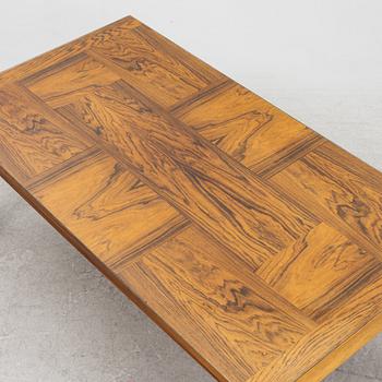 Karl Erik Ekselius, a rosewood coffee table, J.O. Carlsson, Sweden, 1960's/70's.