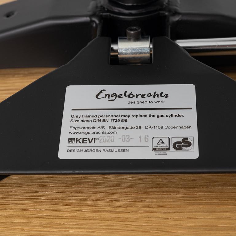 Jørgen Rasmussen, skrivbordsstol, "Kevi 2533", Engelbrechts/Montana, Danmark.