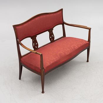 A Jugend sofa, early 20th century.