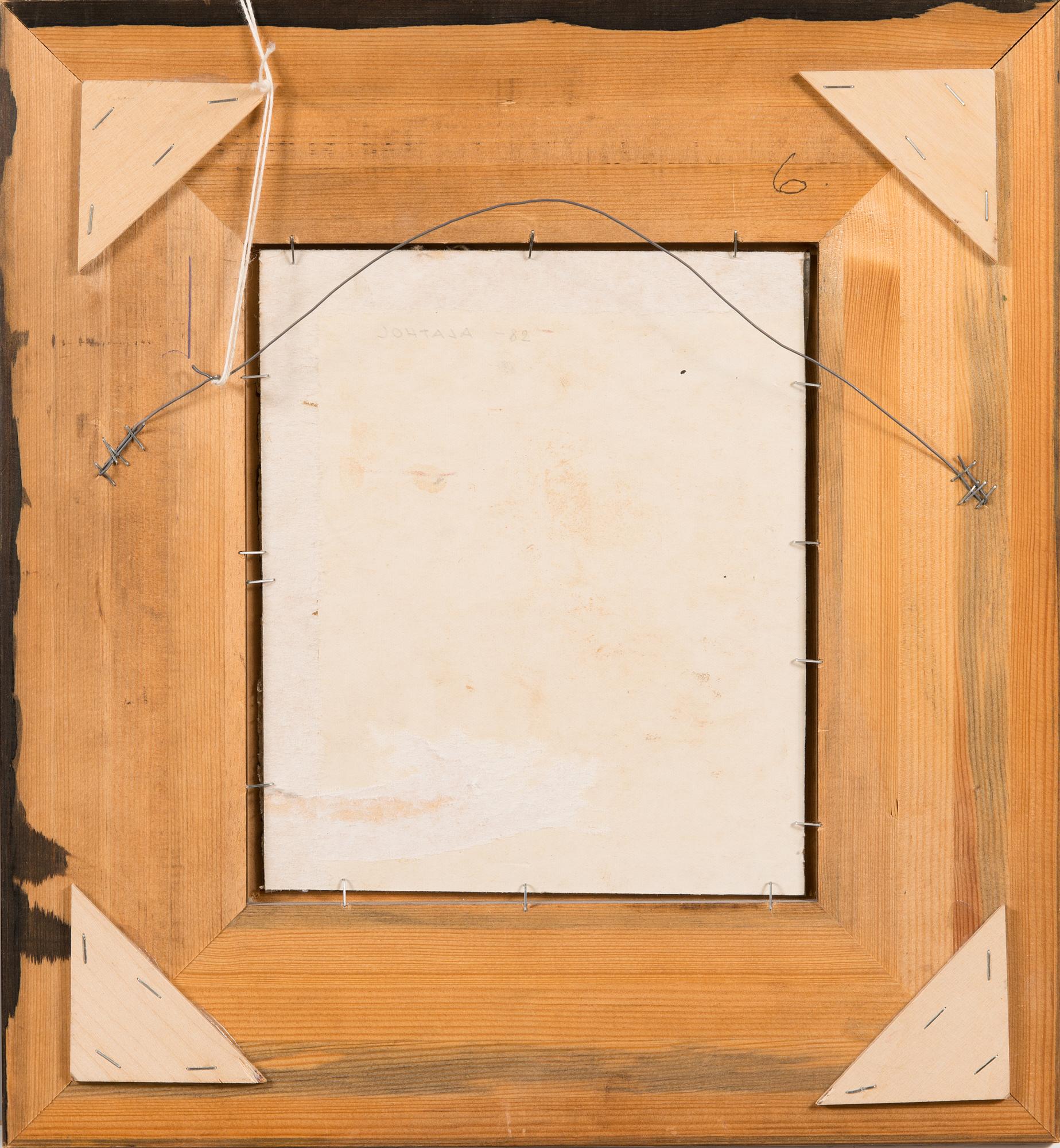 NIKOLAI LEHTO, olja på pannå, signerad och daterad -82.