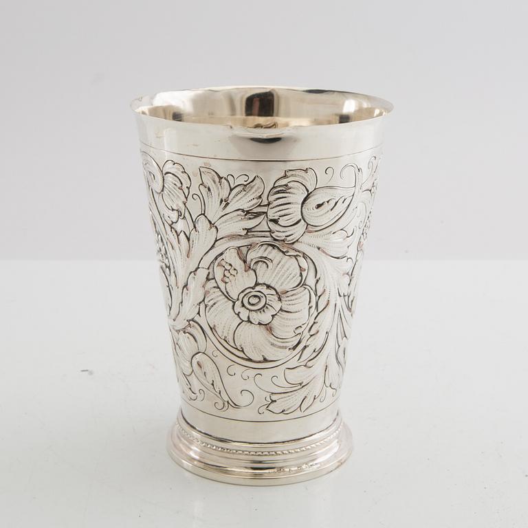 Cup Baroque style, silver GAB Stockholm 1938.