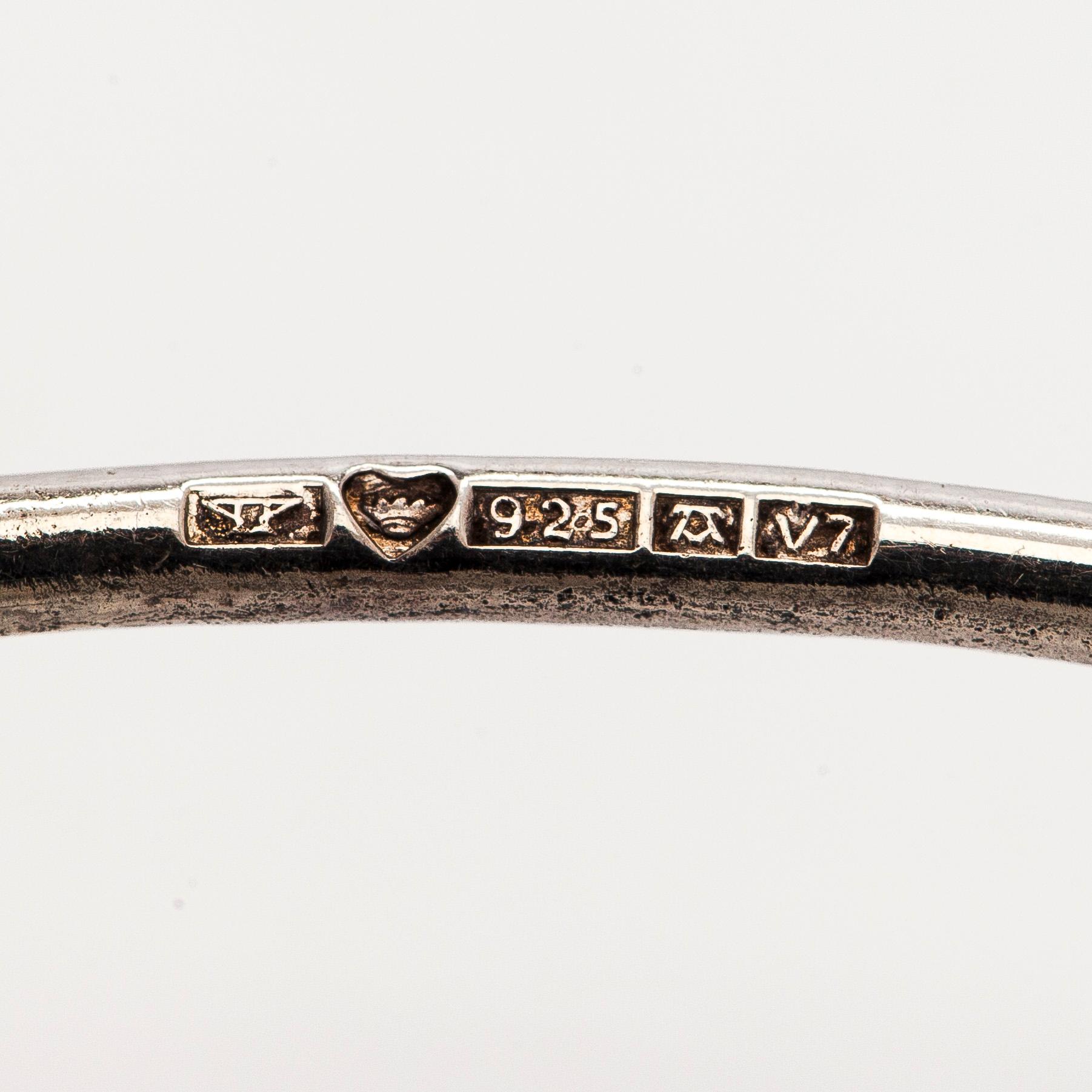 Elis Kauppi, necklace and ring, amethysts, silver, Kupittaan Kulta, Turku 1974.