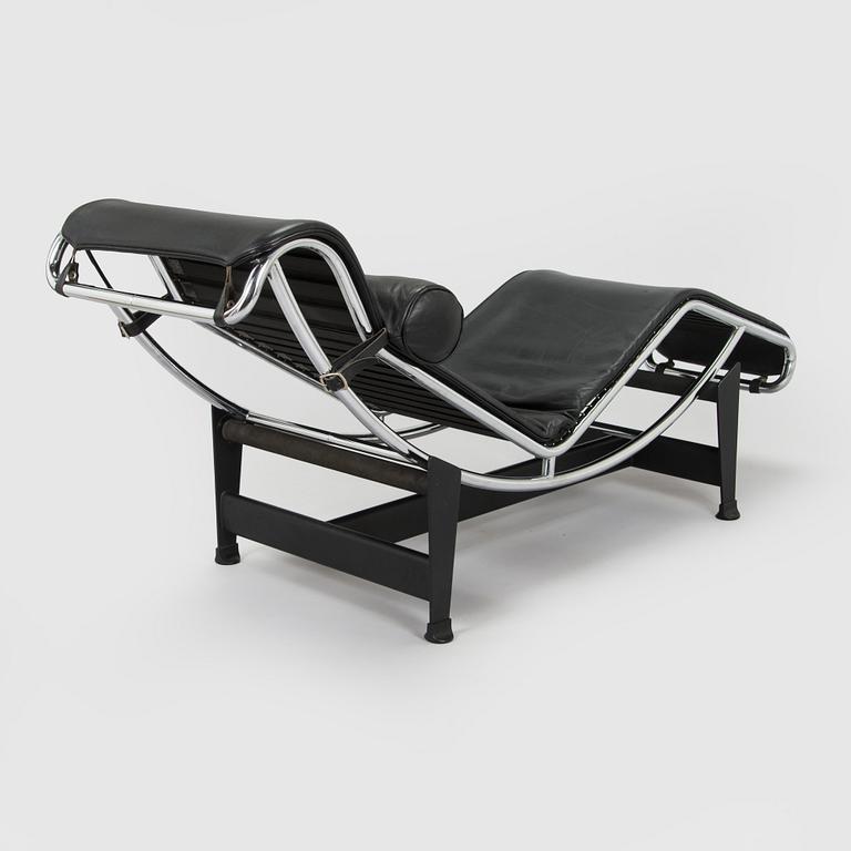 Charlotte Perriand & Le Corbusier, an 'LC4' lounge chair, Cassina, Italy.
