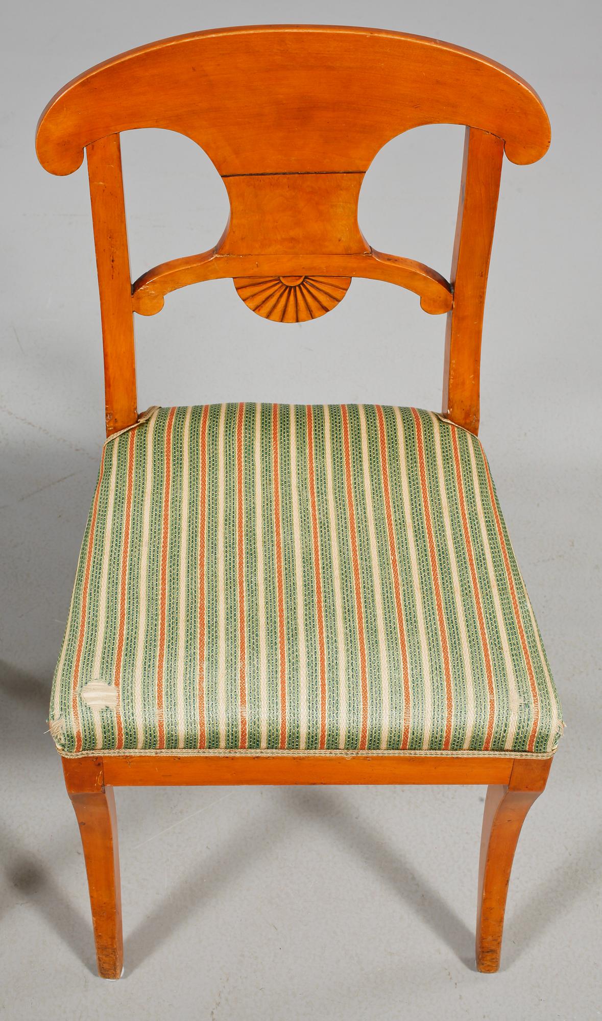 STOLAR, 6 st, Karl Johan, 1800-talets mitt.