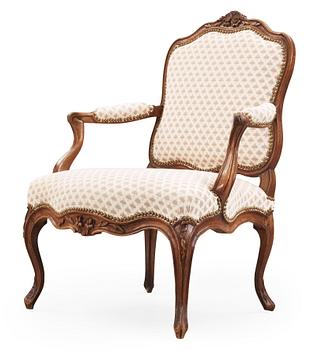 431. A Louis XV 18th century armchair.
