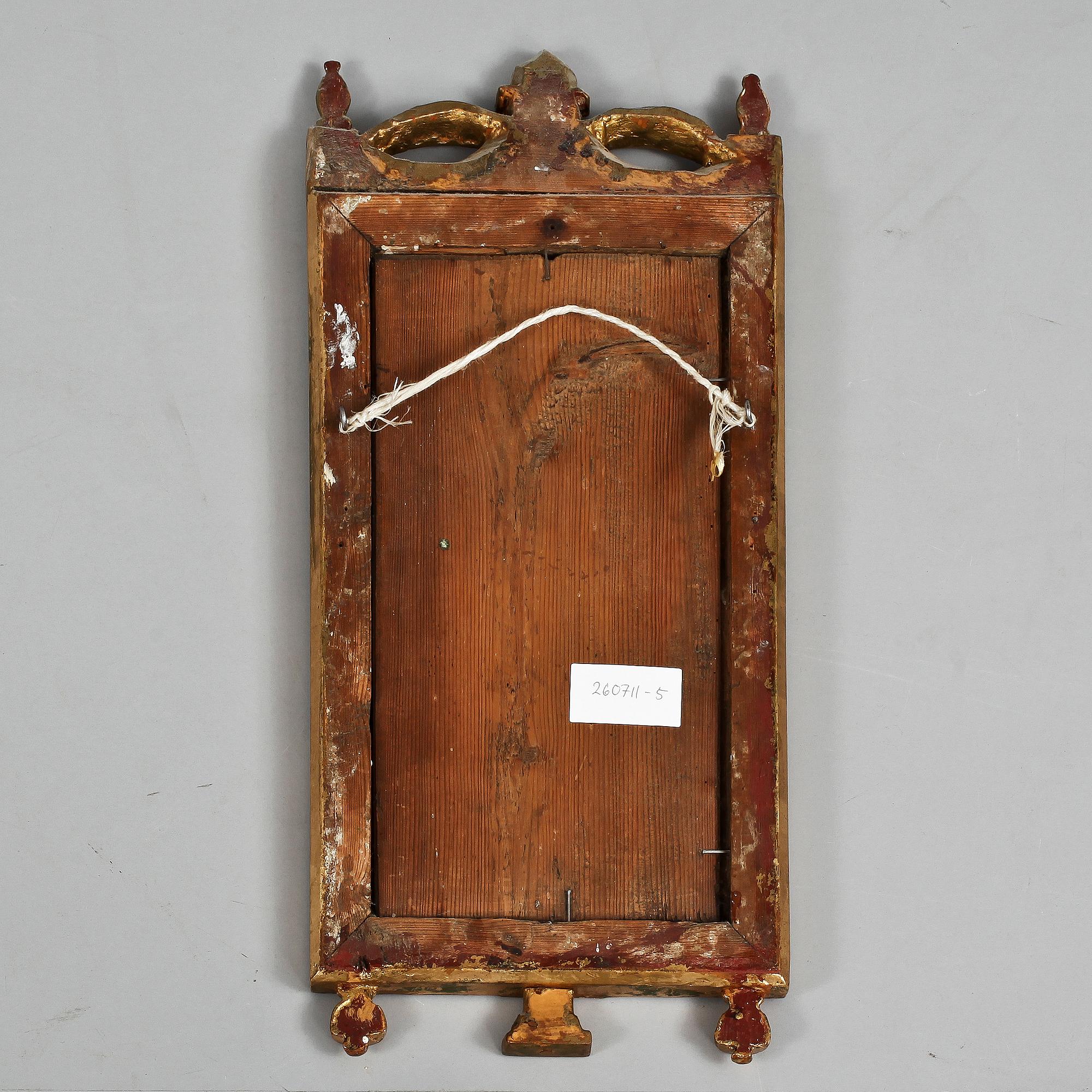 SPEGEL, gustaviansk, omkring sekelskiftet 1800.