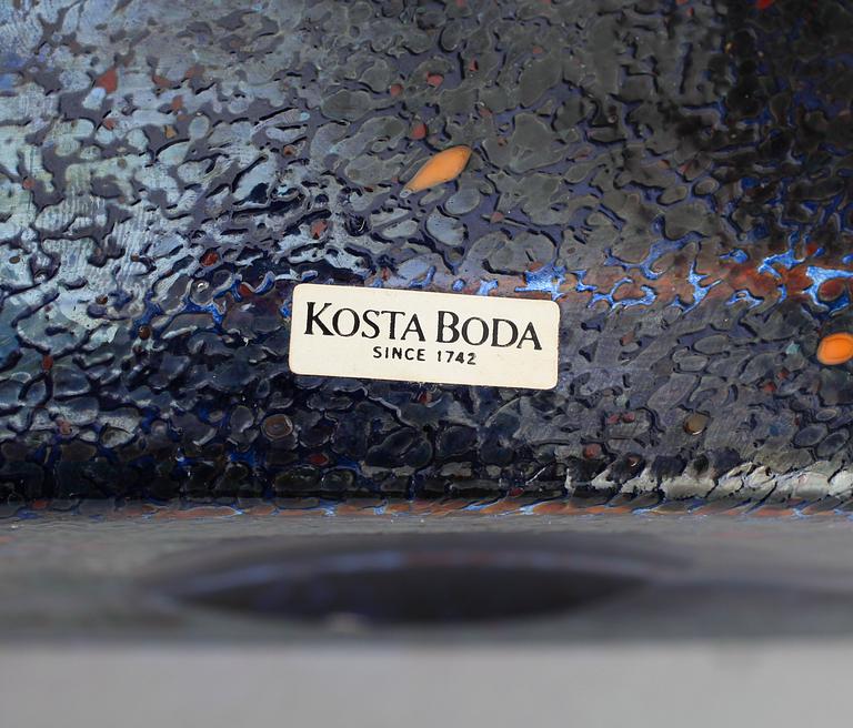 FLASKA, glas, Bertil Vallien, Kosta Boda.