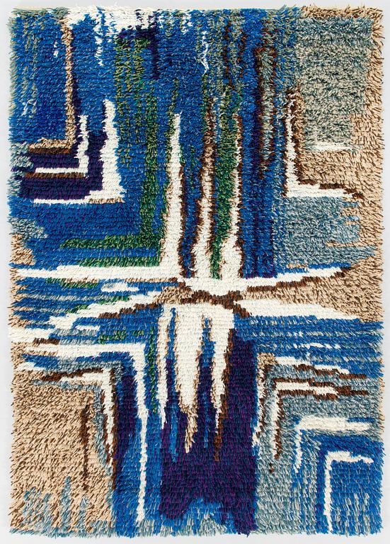 Ellen Alakanto, a Finnish long pile rug for Sylvi Salonen.