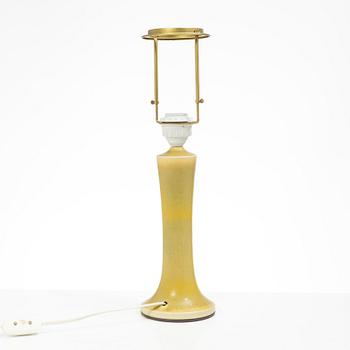 Berndt Friberg, a stoneware table lamp, Gustavsbergs studio, Swedne, 1975.