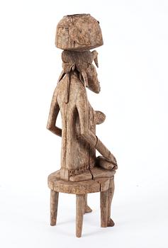 An 20th Century African wood figure.