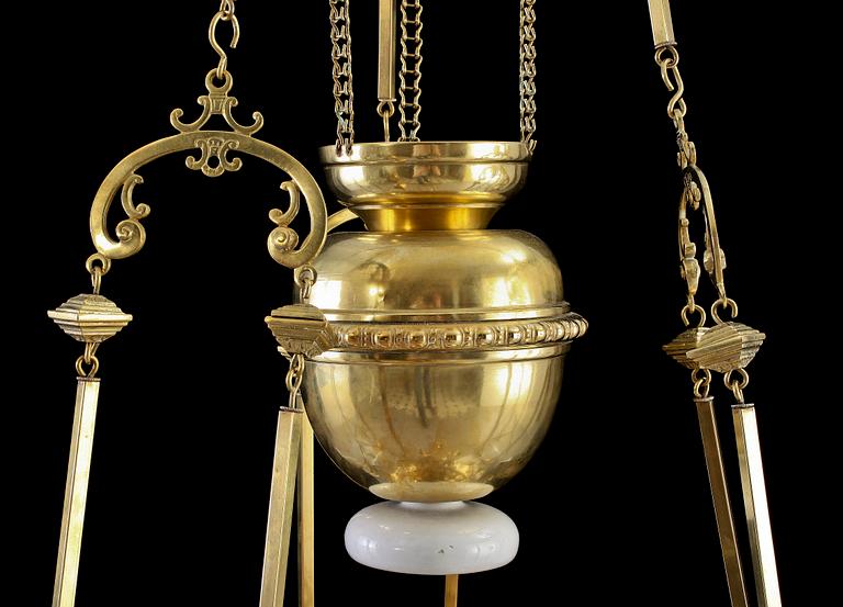 TAKFOTOGENLAMPA, 1800/1900-tal.