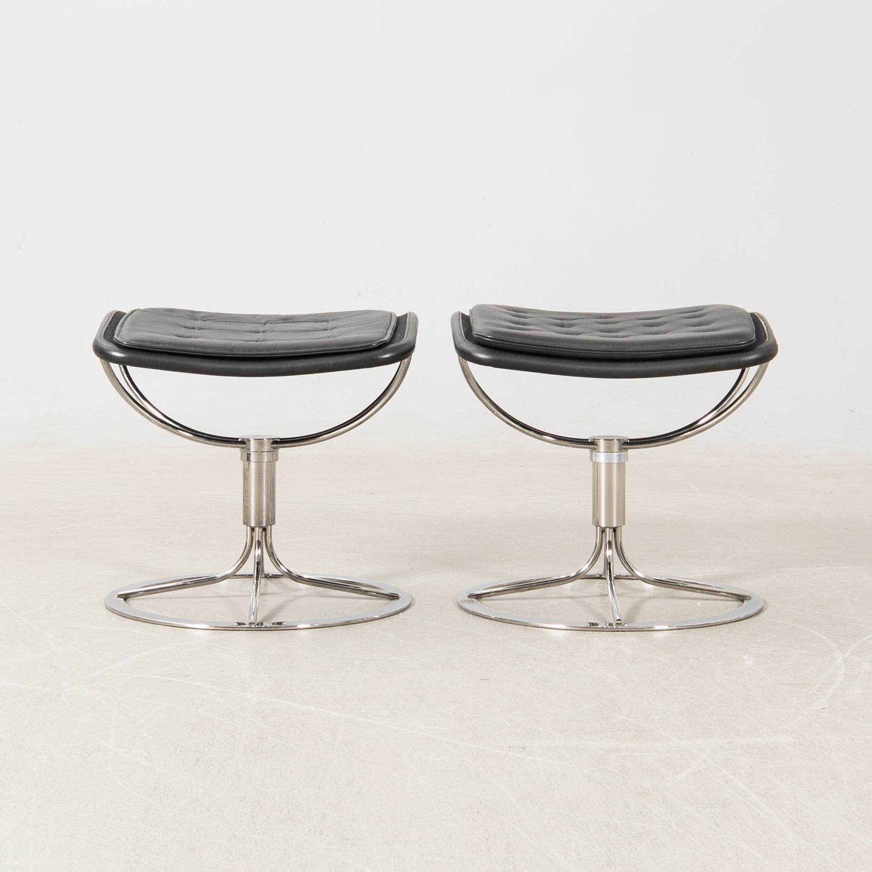 Bruno Mathsson, footstools, a pair, "Jetson", DUX.