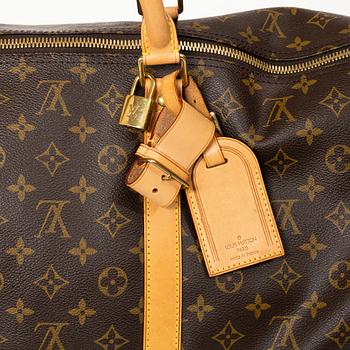 Louis Vuitton, weekend bag, "Keepall 60 Bandoulière".