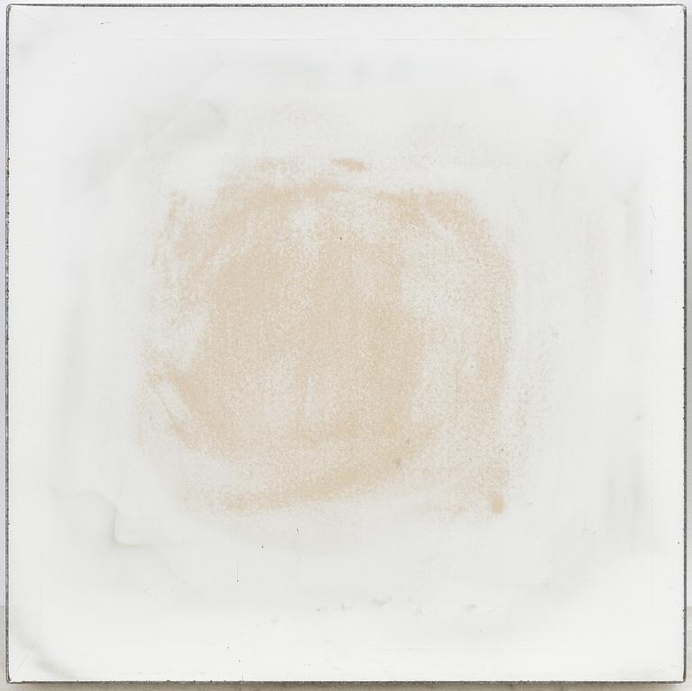 Clay Ketter, "White Over Grey Spackle Surfacing #5".