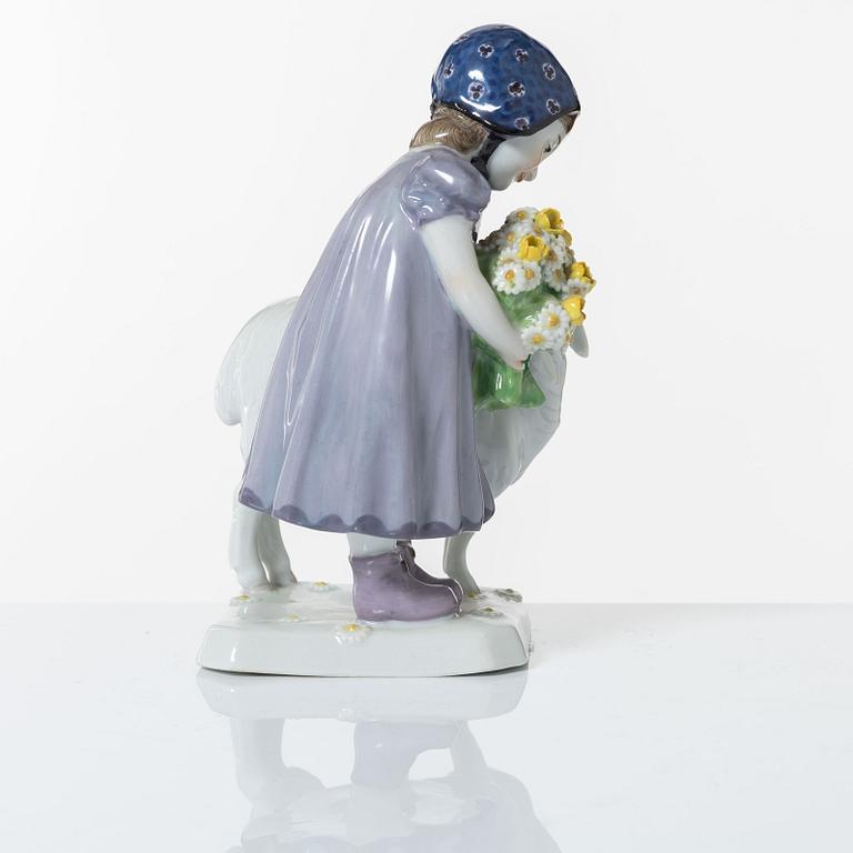 Max Bochmann (1874-1942), a porcelain figurine Meissen, Germany, early 20th Century.