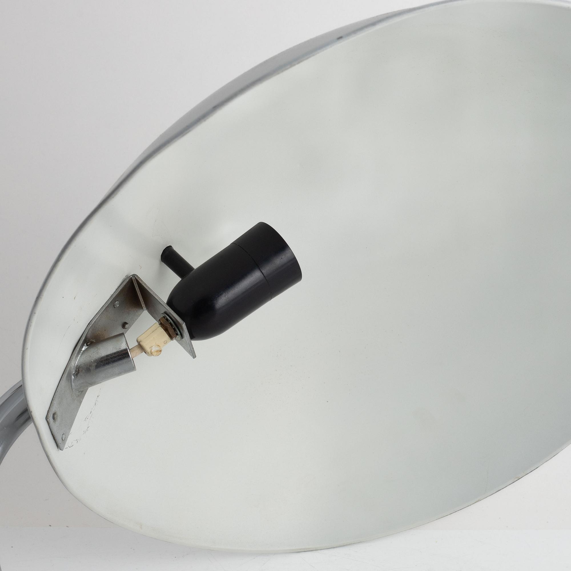 Table lamp, functionalist style, 1930s.