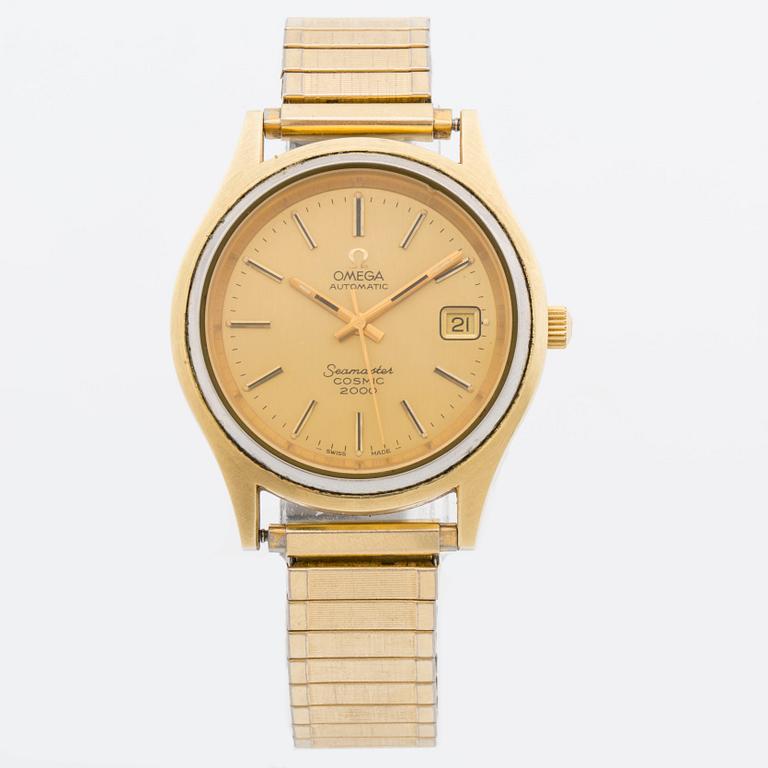 OMEGA, Seamaster Cosmic 2000, wristwatch, 38 mm,