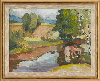 Erling Ärlingsson, oil on canvas, signed.