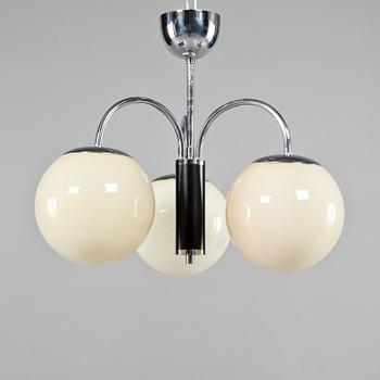 TAKLAMPA, art deco, 1920/1930-tal. Höjd 35 cm.