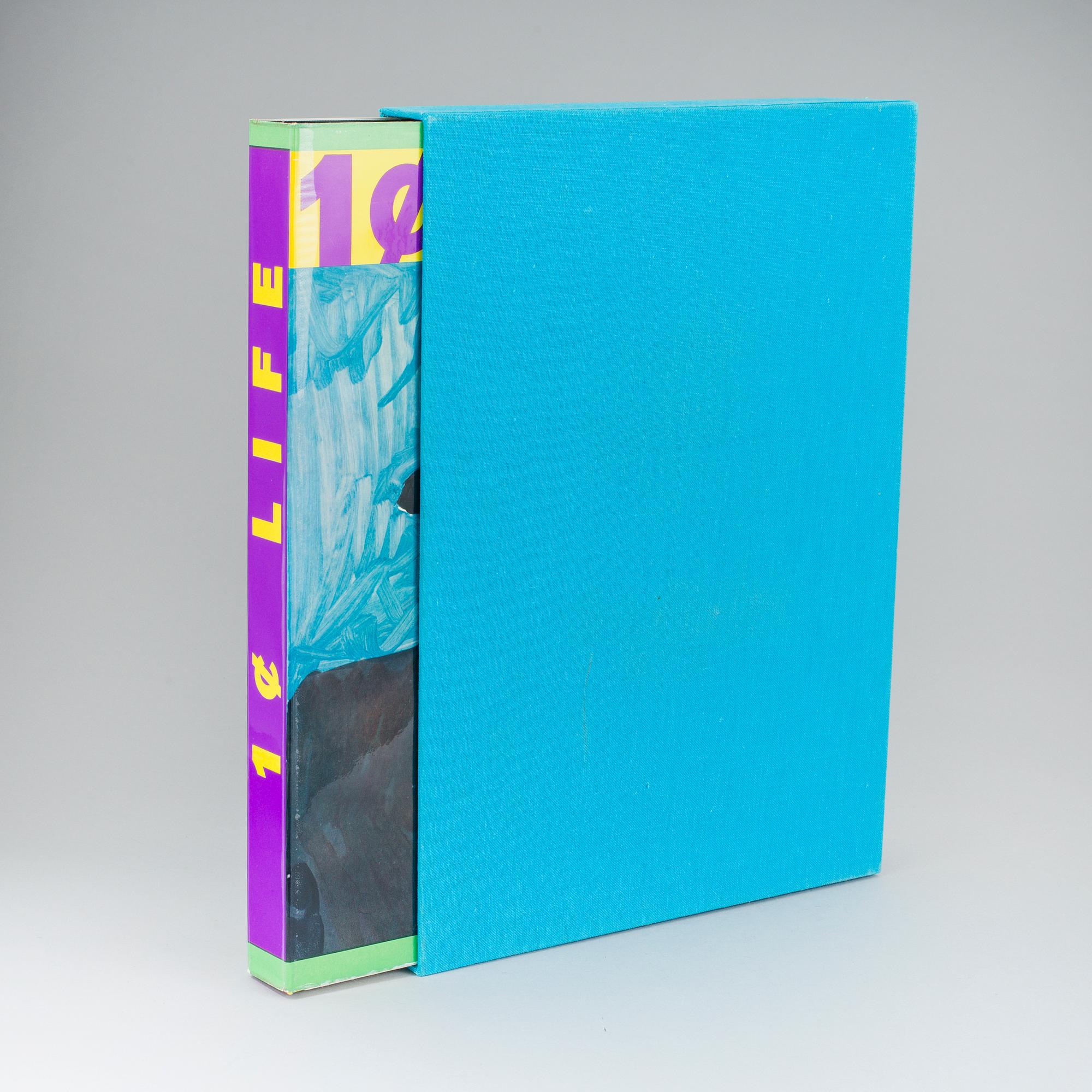 BOOK, "ONE CENT LIFE", Walasse Ting, edited by Sam Francis and published by E.W. Kornfeld, Bern, 1964. Edition 740/2000.