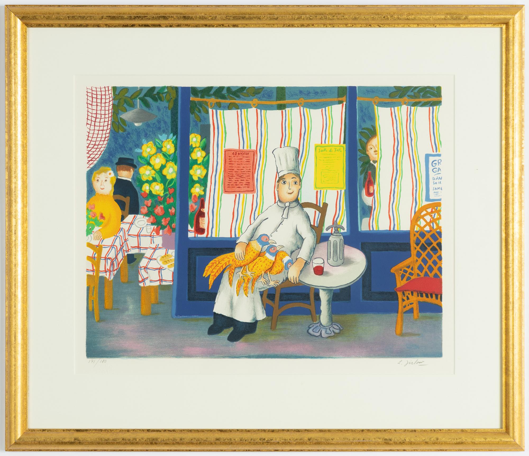 Lennart Jirlow, "Kocken med fasaner".