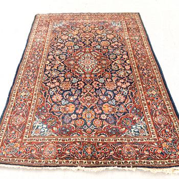 A semiantique Kashan carpet ca 200x136 cm.
