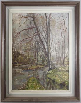 OKÄND KONSTNÄR, olja på duk, sign o dat Cronholm -33.